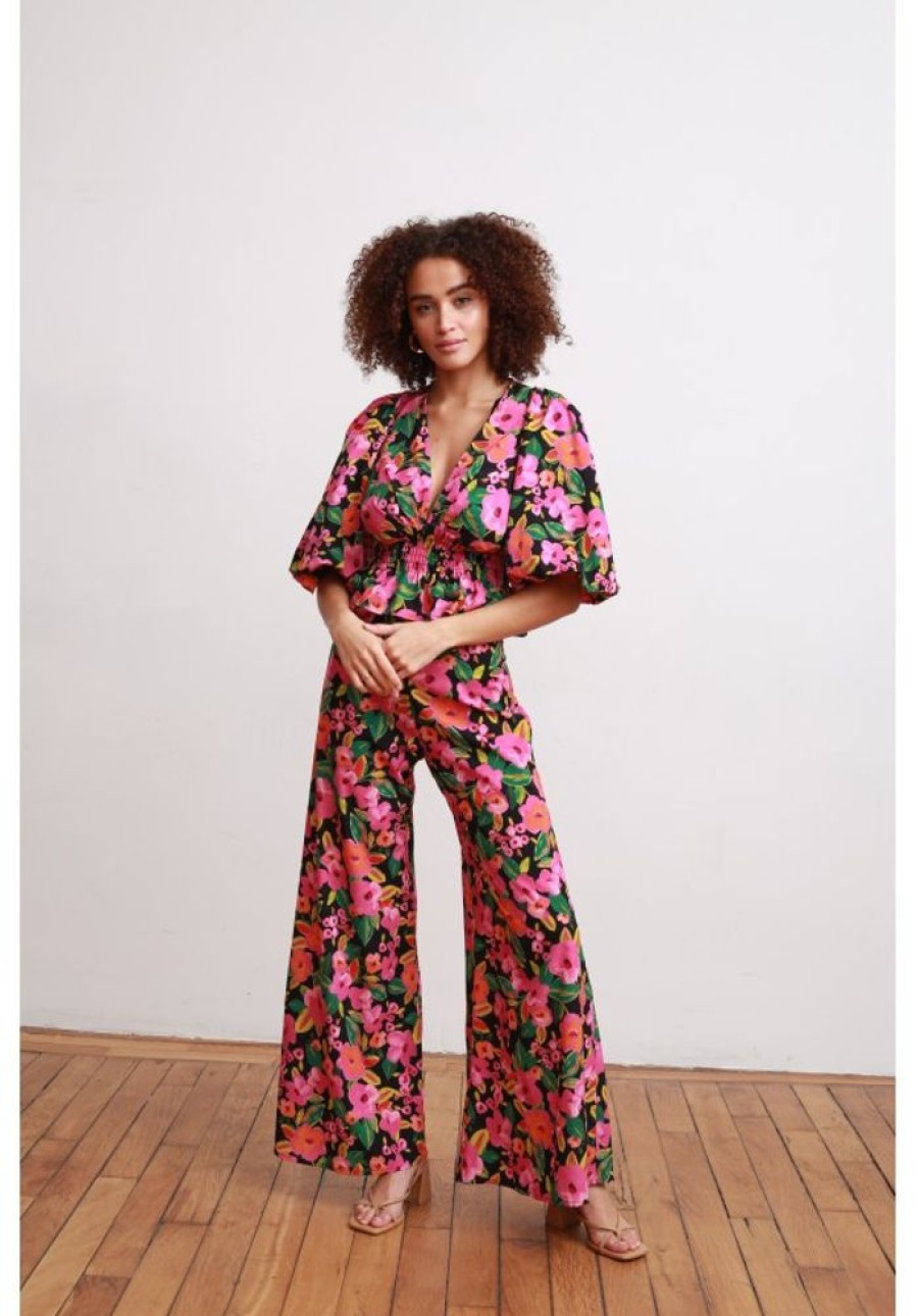 Femme Jane Wood | Pantalon Abba Flower