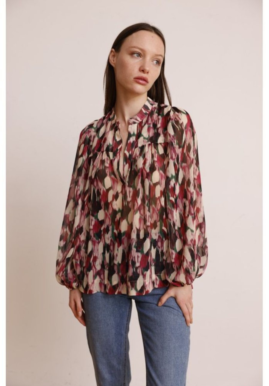 Femme Jane Wood | Blouse Marcy Bilbao Print