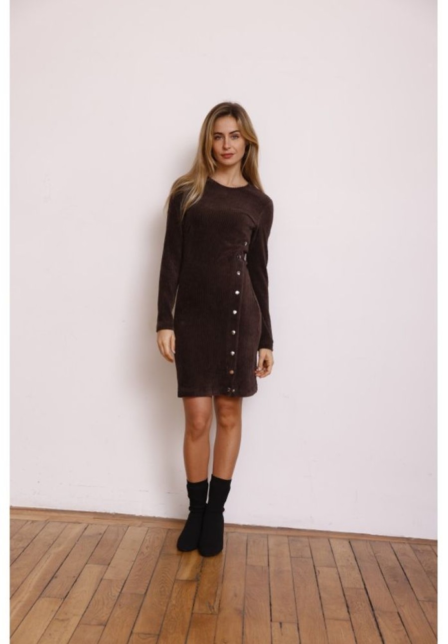 Femme Jane Wood | Robe Louisy Choco