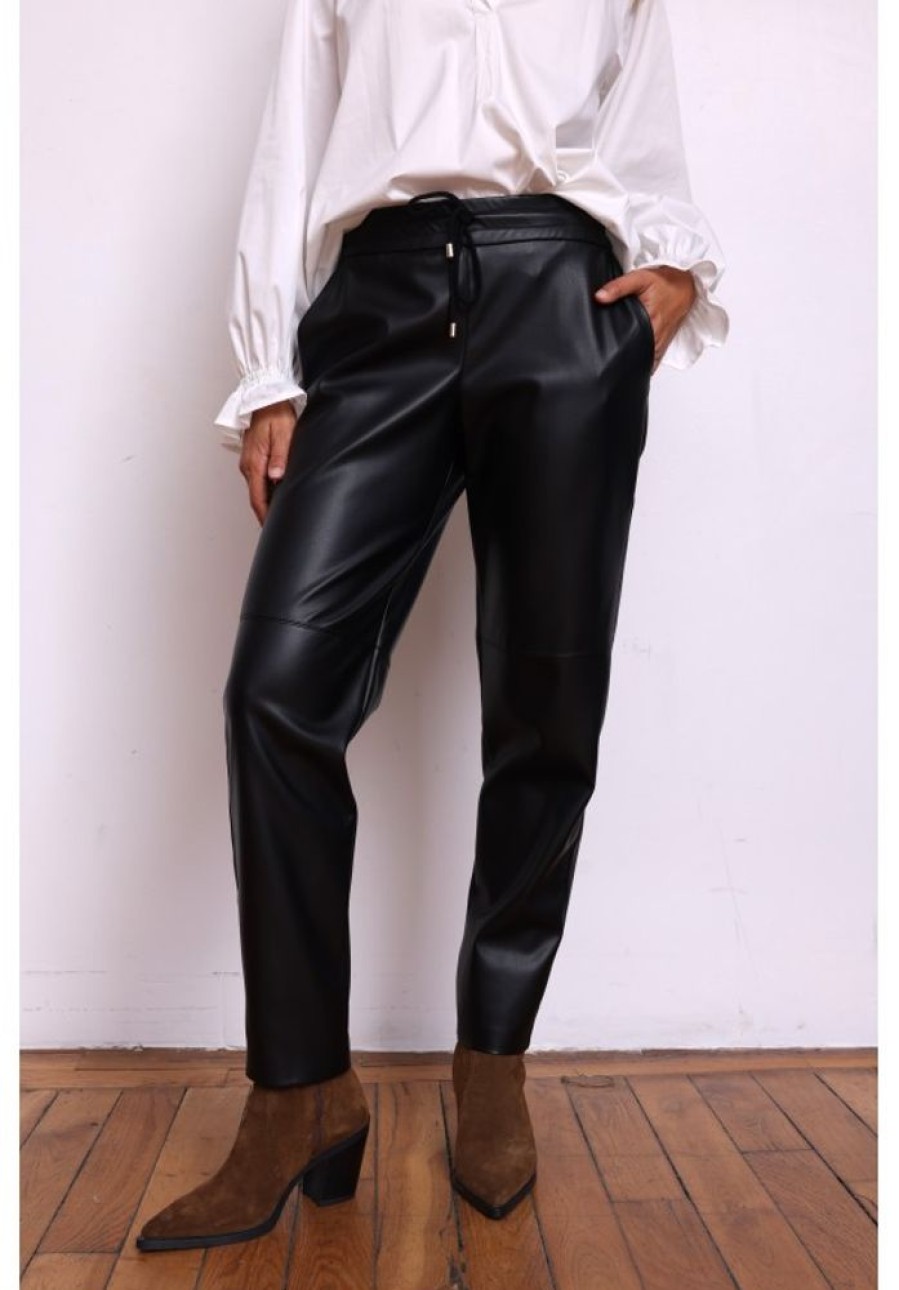 Femme Jane Wood | Pantalon Serge Noir