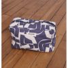 Femme Jane Wood | Trousse Claudine Jacquard Bleu