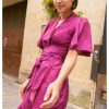 Femme Jane Wood | Robe Leila Fushia