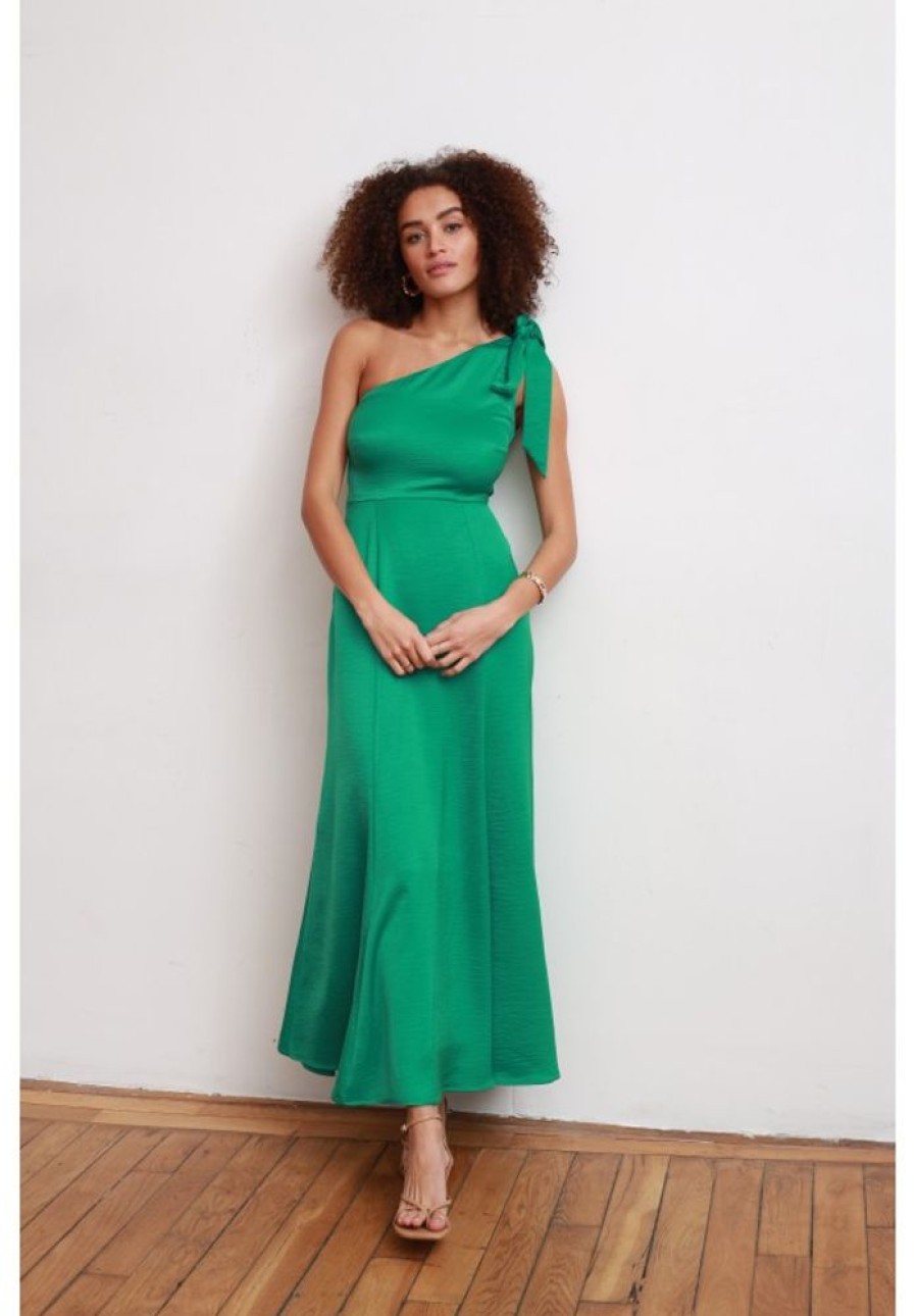 Femme Jane Wood | Robe Aurore Verte